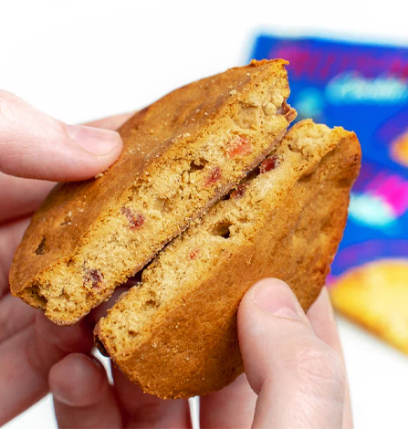 Печенье Protein Cookie со вкусом клубники, покрытое шоколадом без добавления сахара 40г