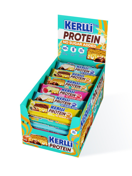 Батончик злаковый «KERLLI» ассорти без добавления сахара