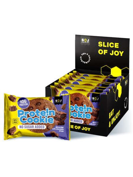 Печенье "Prote!n Cookie" без добавления сахара брауни и шоколад