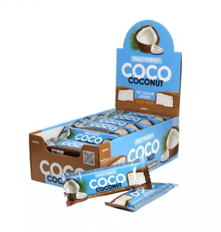 Батончик в шоколаде Snaq Fabriq "COCO" - Кокос