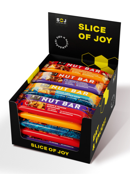 Ассорти ореховых батончиков NUT BAR